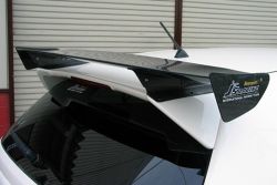 J's Racing 3D GT Wing Wet Carbon 1350mm - Civic EP3