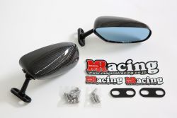 MRacing Side View Mirrors Carbon Fiber