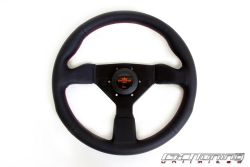 Personal Neo Grinta 330mm Steering Wheel Leather / Red Stitch