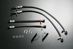 J's Racing Brake Line System SUS (for rear drum vehicles only) - Fit GE6/7/8/9