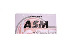 ASM License Plate