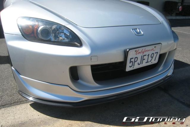 Downforce Front Lip Splitter Lip for AP2 w/ OEM Lip - S2000 AP2