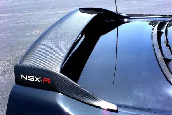 Downforce NSX-R Rear Spoiler w/ LED Light (2x2 Twill Weave) - NSX NA1/2