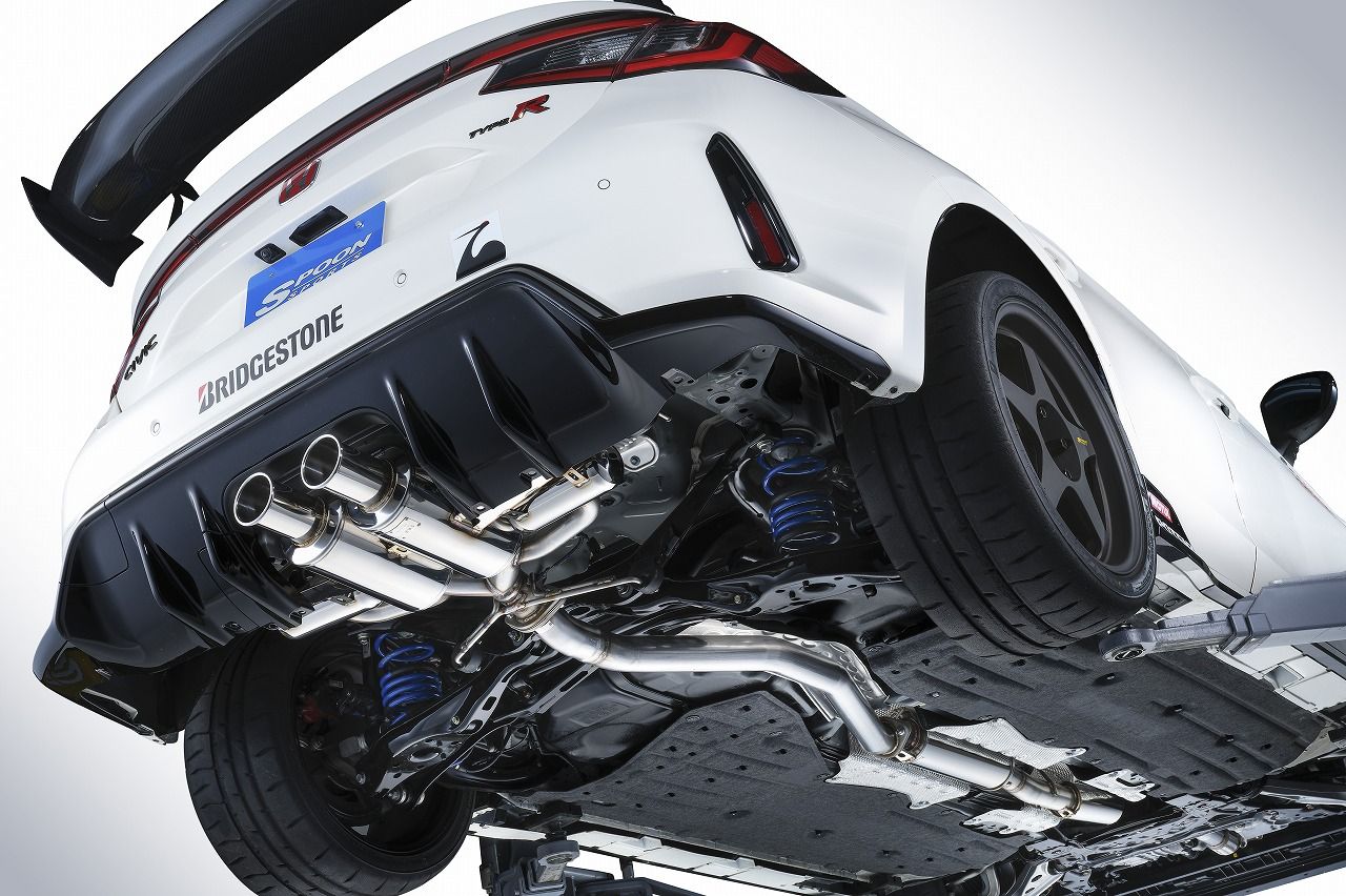 Go Tuning Unlimited Spoon N1 Muffler Kit - Civic FL5
