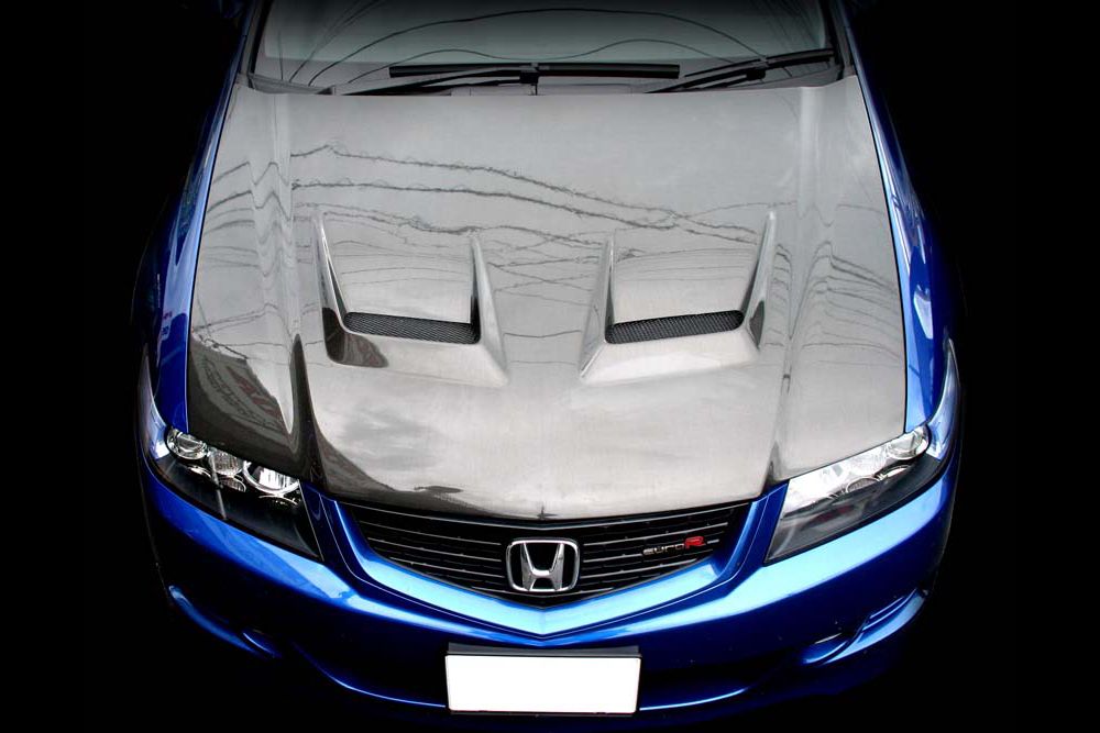 Go Tuning Unlimited M&M Honda Racing Aerobonnet Type S2 (Carbon