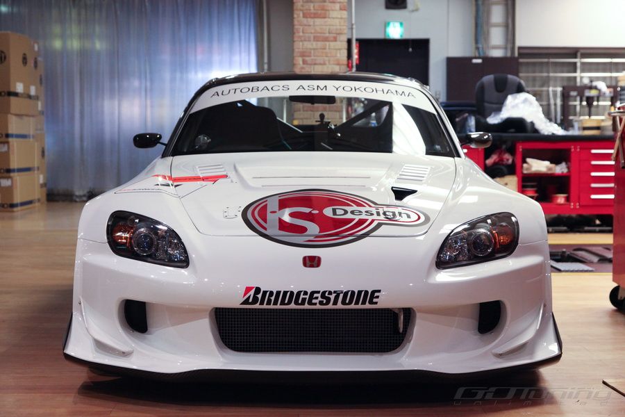 Go Tuning Unlimited ASM I.S. Design Front Aero Bumper IS-11 (Dry