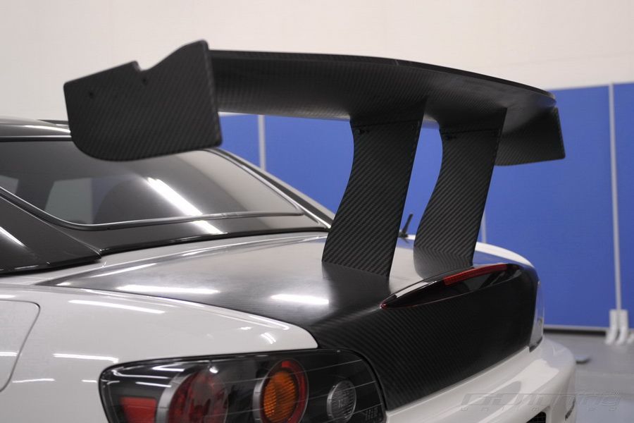 パーツ AEROSPOKE Go Tuning Unlimited ASM I.S. Design Rear Wing GT-09 + Reinforced