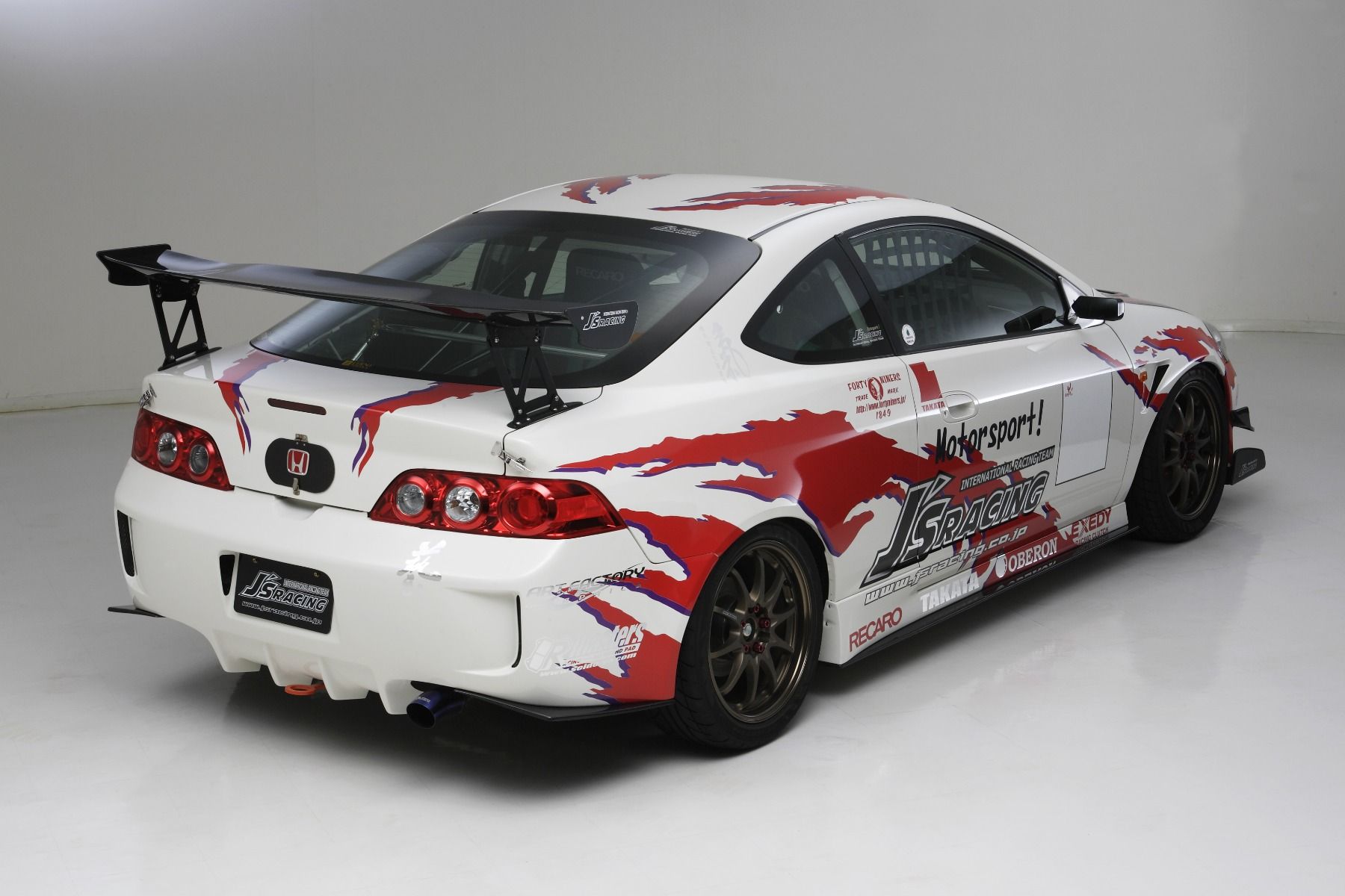 J's Racing ワイドフェンダー インテグラ DC5 タイプR is S Go Tuning Unlimited J's Racing Type S Total Aero System (FRP